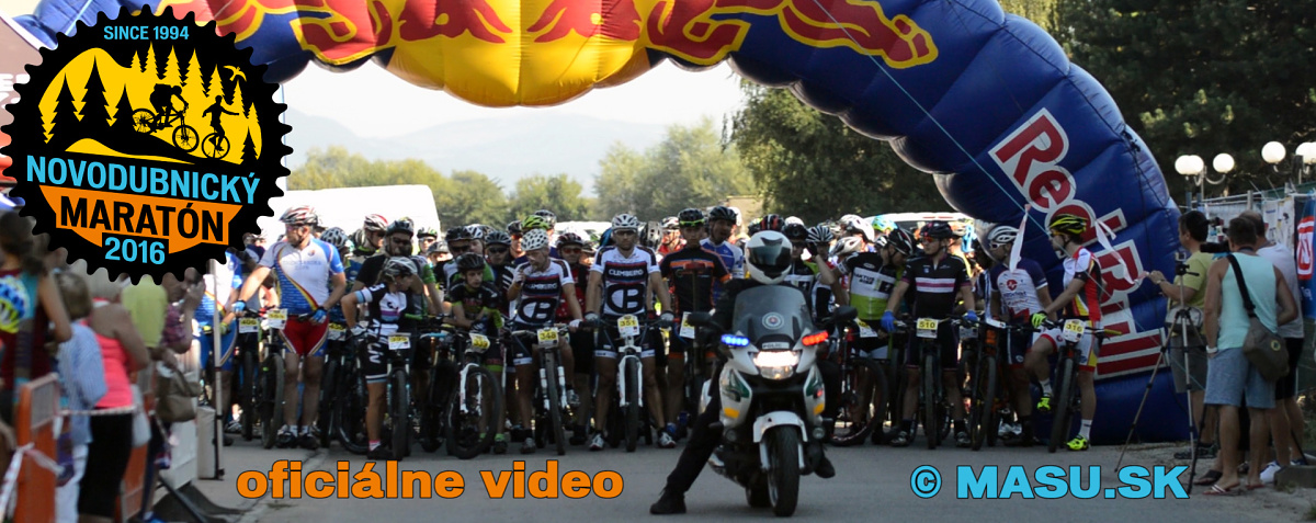 Novodubnický MTB maratón 2016 - oficiálne video